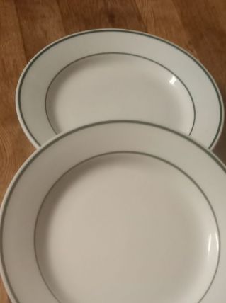 2 assiettes Sarguemines 
