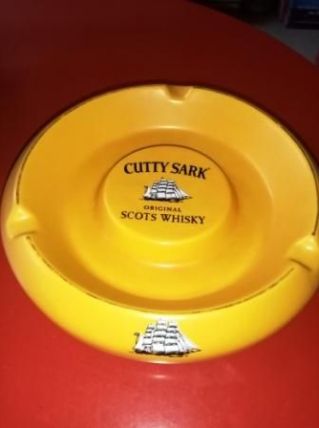 cendrier publicitaire Cutty Sark vintage