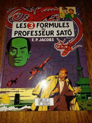 Bd les 3 formules du professeur Sato 