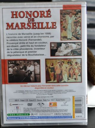 dvd honore de marseille ,euf sous blister