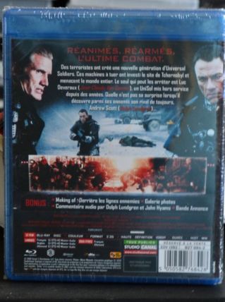 blu ray universal soldier regeneration neuf sous blister