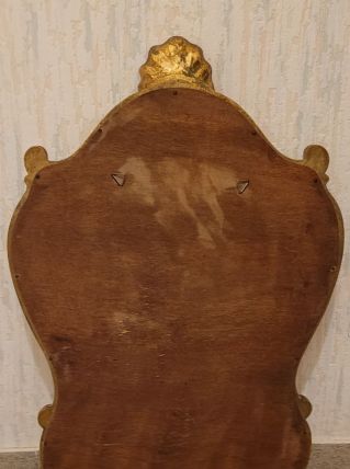 Miroir cadre doré style Louis XV