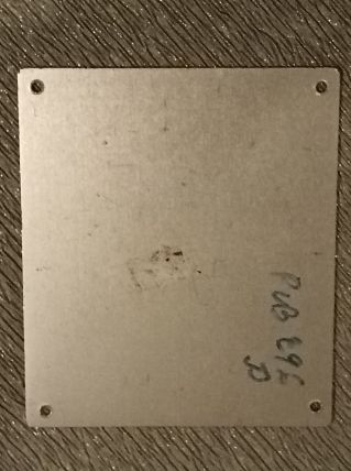 Plaque de décoration SNCF en cas de danger briser la glace .