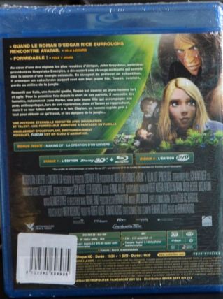 blu ray 3d tarzan neuf sous blister