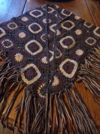 Châle recouvre épaules crochet 