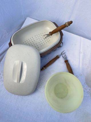 TUPPERWARE vintage vapeur/ legumier