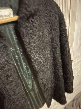 Fourrure  astrakan vintage