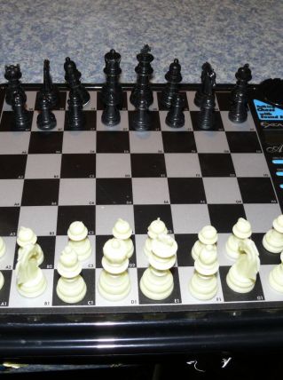 jeu d'échecs électronique, vintage
