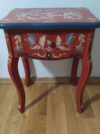 Table d'appoint polychrome