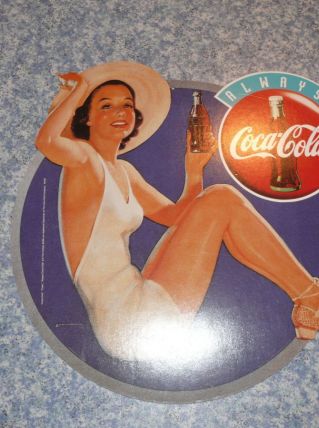 plaques coca-cola ( 2 plaques ). 19 € pièce