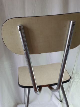 2 chaises formica vintage