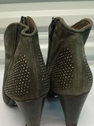 642A* IRONY superbes bottillons gris tout cuir (39)