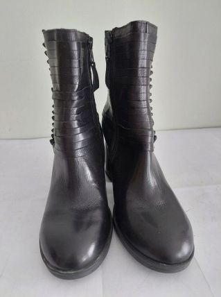 191C* MJUS sexy boots noirs cuir (41)