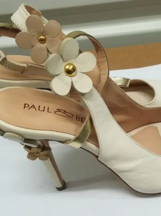 331A* Paul &amp; Betti escarpins cuir high heels (37)