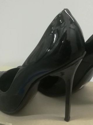 226A* Diego Dolcini - sexy escarpins noirs Italian designer 