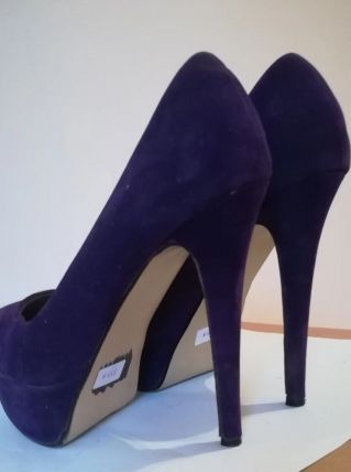 536A* EMILIO LUCA- Magnifiques sandales couleur bleu et lila