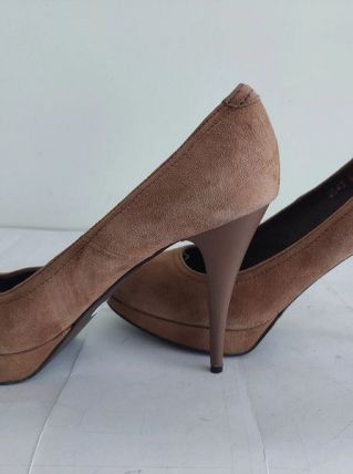176C* CECIL jolis escarpins taupe high heels (41)