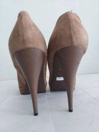 176C* CECIL jolis escarpins taupe high heels (41)