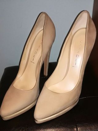 Casadei - sexy escarpins haut gamme cuir high heels (40,5)