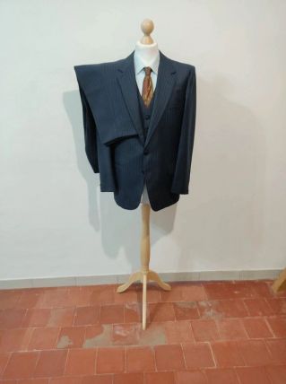 Impressionnant costume 3 pièces pinstripe