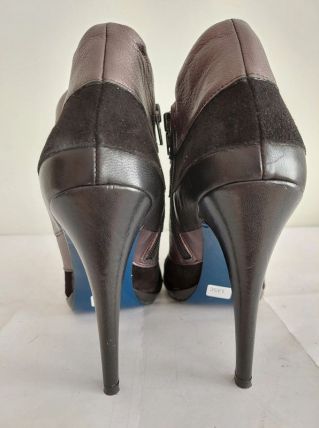 135C* OVYE superbes shoes cuir high heels (39)