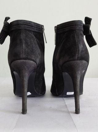 121C* LIU JO superbes boots noirs cuir (40)