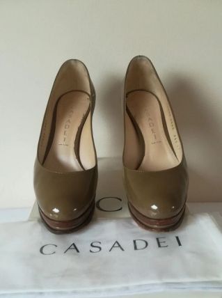 568B* escarpins tout cuir Casadei (37)