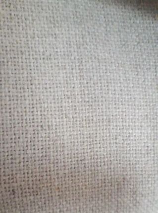 Magnifique petite veste mi-saison beige-crème en Lin