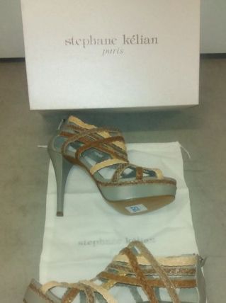 Stephane Kelian - sexy sandales haut gamme cuir (40,5)