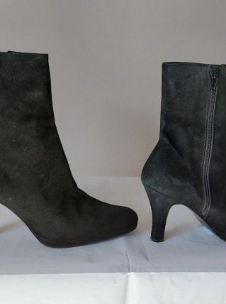 963B* Wagram - sexy boots noirs full cuir (41)