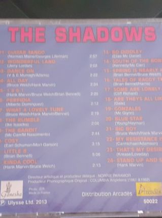 CD The Shadows guitar tango vol 2 