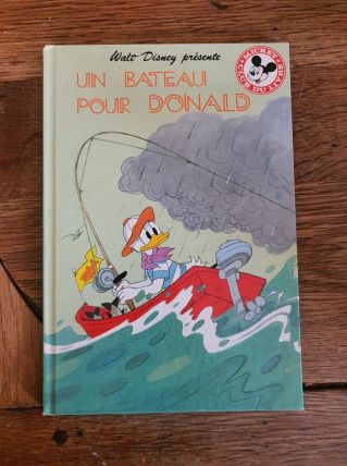 4 livres Donald Club du livre Disney 