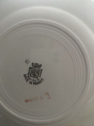 Assiettes plates 11 et 8 creuses St Amand