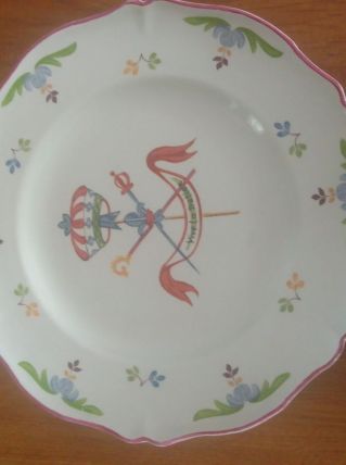 Assiette thème révolutionnaire 