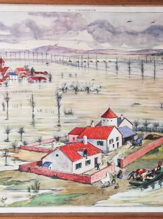 Affiche scolaire géographie