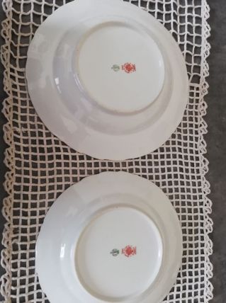 Plats ronds art déco