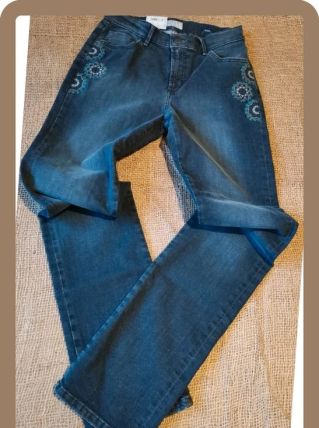 Jeans bleu Pioneer Women modèle Kate (T36 L32) neuf avec éti