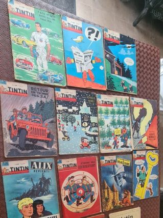       journal Tintin année 1962 le lot