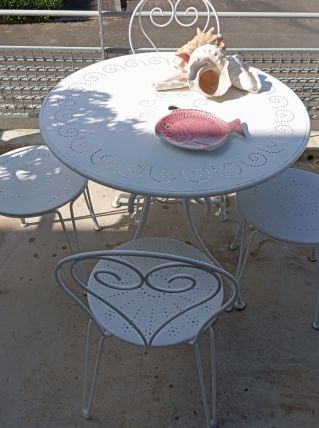 Salon de jardin fer forgé 