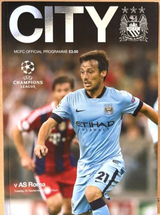 Manchester City v AS Roma, Champions League, 30.9.14