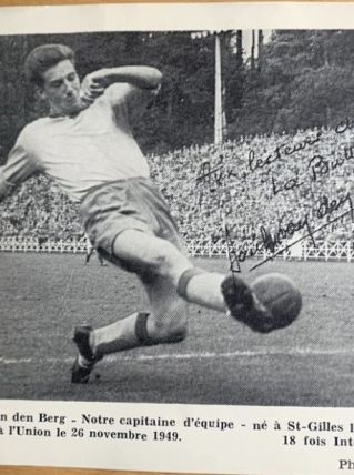 1950’s Paul Van Den Berg,  R Union St Giloise