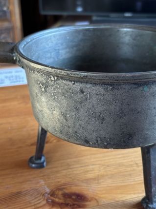 Poelon apothicaire tripode