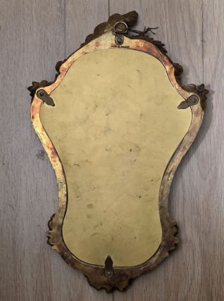 Miroir style baroque en résine 