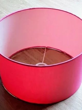 Abat-jour rose