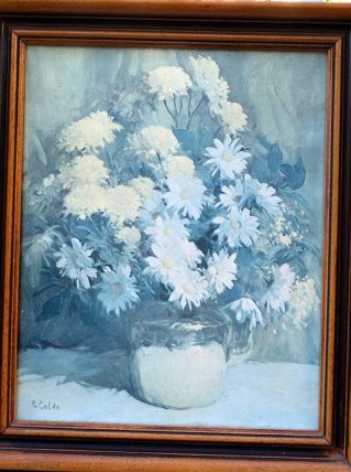 Tableau de Fleurs signé Rudolf COLAO