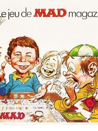 Jeu de société Mad magazine - Parker 1979