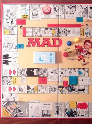 Jeu de société Mad magazine - Parker 1979