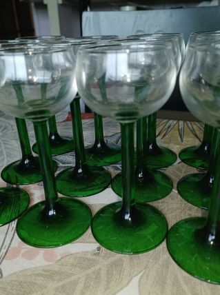 Verres à vin blanc vintages