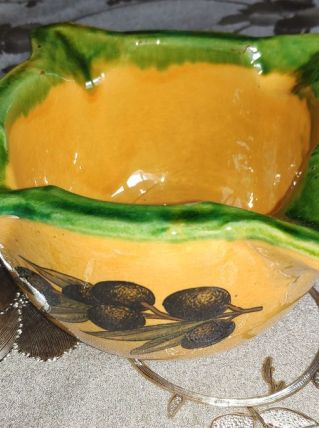 PILON EN CERAMIQUE PROVENCALE 