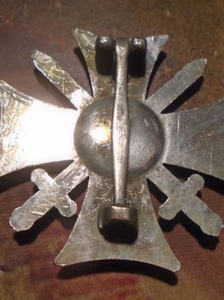 INSIGNE BROCHE MILITAIRE RUSSE CAUCASE 1864